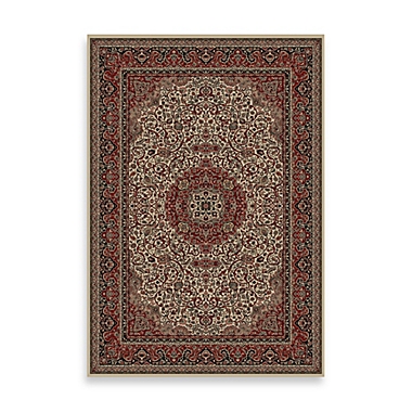 Concord Global Isfahan Rug in Ivory. View a larger version of this product image.
