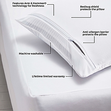 Sleep Safe&trade; Pillow Protector. View a larger version of this product image.