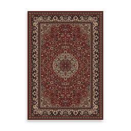 Concord Global Trading Isfahan Red 5-Foot 3-Inch x 7-Foot 7-Inch Rug