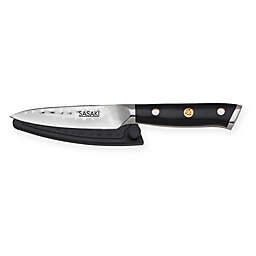 Sasaki Takumi 3.5-Inch Paring Knife with Sheath in Black