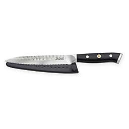 Sasaki Takumi 5.5-Inch Utility Knife with Sheath in Black