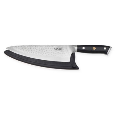 Sasaki Takumi 8-Inch Chef Knife with Sheath in Black