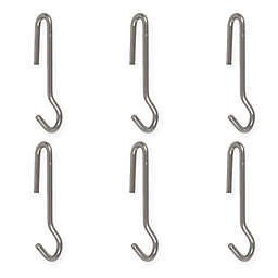 Enclume® 6-Pack 4.5-Inch Angled Steel Pot Hooks