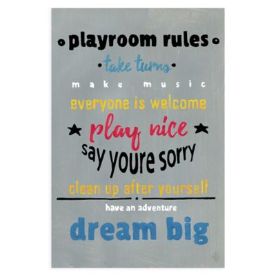 art for kids playroom