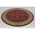 Alternate image 1 for Concord Global Trading Kashan 7&#39;10 Round Area Rug in Red
