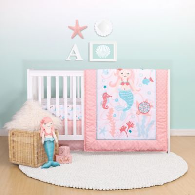 mermaid bedding for crib