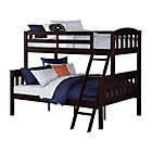 Alternate image 2 for Dorel Living&reg; Otter Twin Over Full Bunk Bed