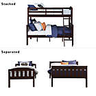 Alternate image 6 for Dorel Living&reg; Otter Twin Over Full Bunk Bed