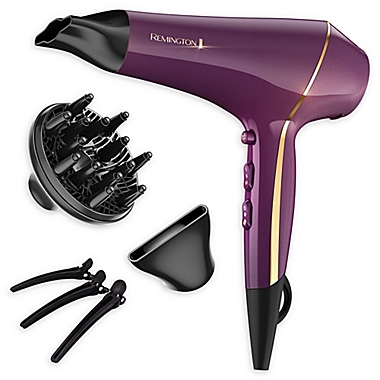 Remington® Pro Hair Dryer with Thermaluxe Advanced Thermal Function in  Purple | Bed Bath & Beyond