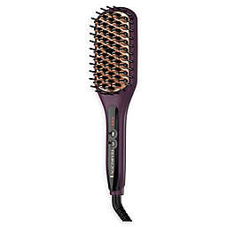 Remington® Pro 2-in-1 Heated Straightening Brush with Thermaluxe™ in Purple