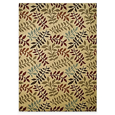 Leafs 7-Foot 10-Inch x 10-Foot 6-Inch Rug in Ivory. View a larger version of this product image.