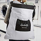 Alternate image 0 for Scripty Style Personalized Laundry Bag