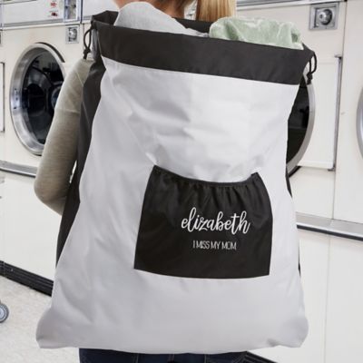 Scripty Style Personalized Laundry Bag