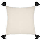 Alternate image 1 for Bee &amp; Willow&trade; Yarn-Dyed Square Throw Pillow in Grey/White