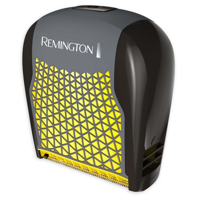 Remington Shortcut Pro Body Hair Trimmer In Yellow Black Bed