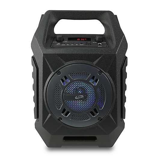 Alternate image 1 for iLive™ Tailgate Wireless Portable Bluetooth® Indoor/Outdoor Speaker in Black