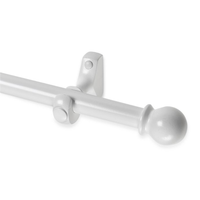 Springs Window Fashions Wood Pole Curtain Rod Bed Bath Beyond