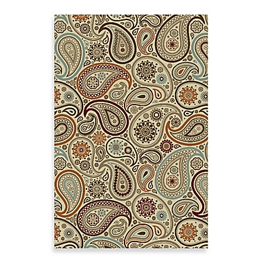 Concord Global Paisley Rug. View a larger version of this product image.