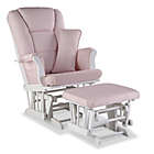 Alternate image 0 for Storkcraft&reg; Tuscany Glider and Ottoman Set in White/Pink Swirl