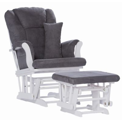 stork craft tuscany glider espresso grey