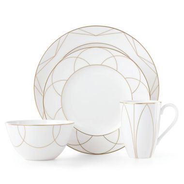 kate spade new york Arch Street™ 4-Piece Place Setting | Bed Bath & Beyond