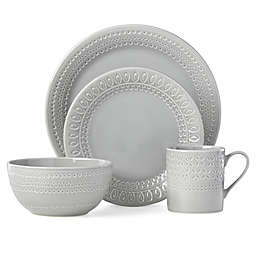 kate spade new york Willow Drive Grey™ 4-Piece Place Setting