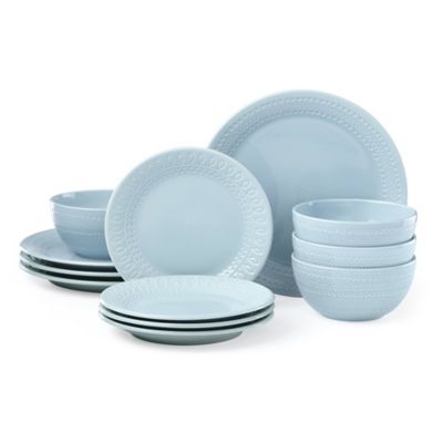 kate spade new york Willow Drive Blue™ 12-Piece Dinnerware Set | Bed Bath &  Beyond