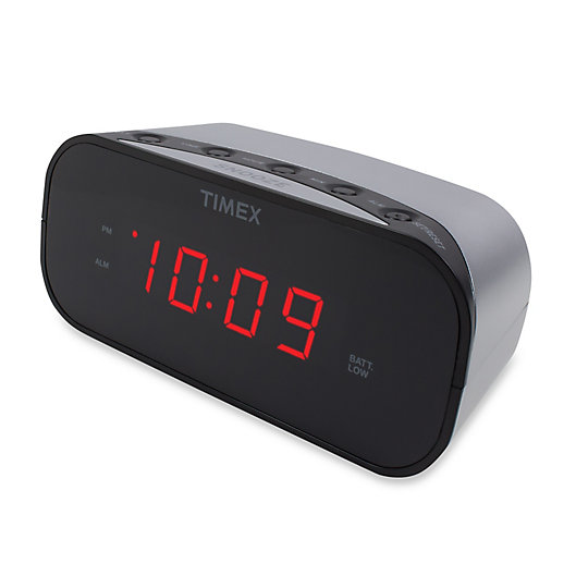 Alternate image 1 for Timex® Alarm Clock with 0.7-Inch Red Display