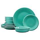 Alternate image 0 for Fiesta&reg; 12-Piece Classic Dinnerware Set in Turquoise