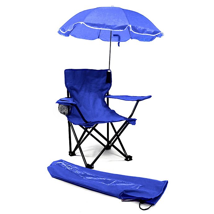  Beach Party Kids Camp Chair With Umbrella for Small Space