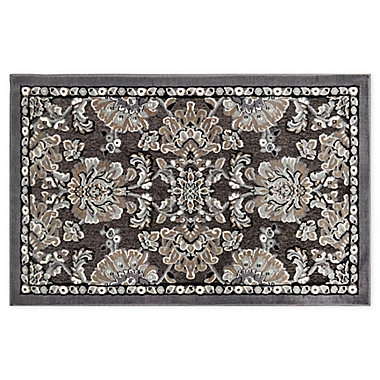 Home Dynamix Maplewood 1&#39;7 x 2&#39;7 Washable Accent Rug in Grey. View a larger version of this product image.