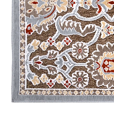 Home Dynamix Maplewood 2-Foot 3-Inch x 3-Foot 7-Inch Washable Accent Rug in Taupe. View a larger version of this product image.