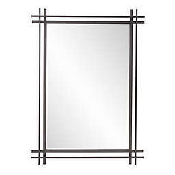 Howard Elliott® Clarke 42-Inch x 30-Inch Rectangular Wall Mirror in Graphite