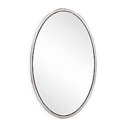 Howard Elliott® Simone 35-Inch x 21-Inch Oval Wall Mirror in Silver