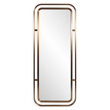 Howard Elliott&reg; Dearborn 72-Inch x 30-Inch Rectangular Mirror in Brass. View a larger version of this product image.