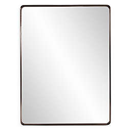 Howard Elliott® Steele 40-Inch x 30-Inch Rectangular Mirror in Brass