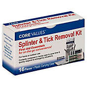Core Values&trade; 16-Piece Splinter &amp; Tick Removal Kit