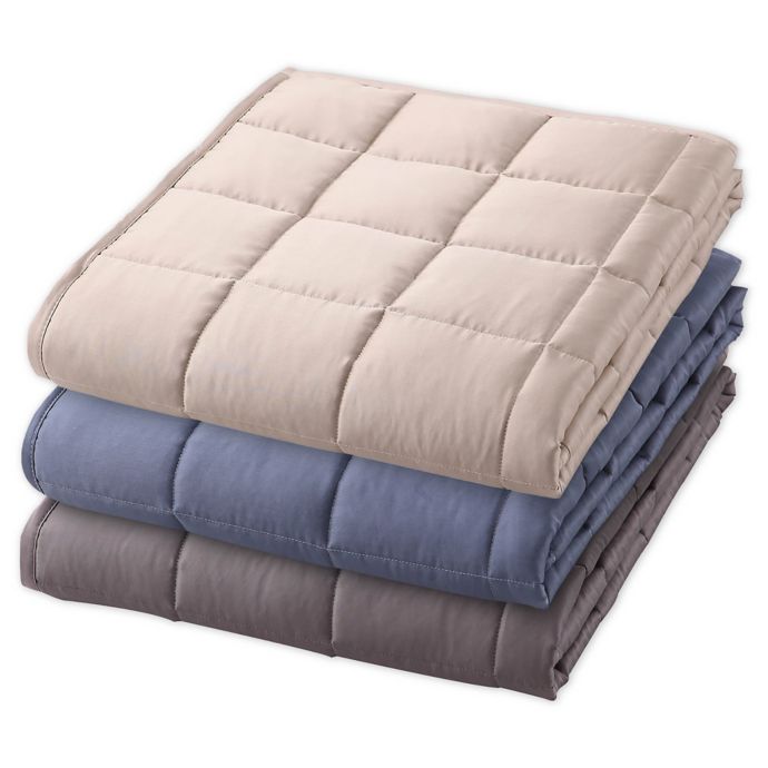 Therapedic Reversible Weighted Cooling Throw | Bed Bath & Beyond