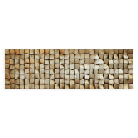 Textured Ii Metallic 22 Inch X 72 Inch Wood Wall Art Bed Bath Beyond