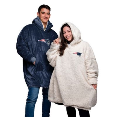 patriots sherpa pullover