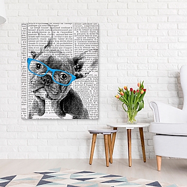 Terri Ellis French Bulldog Canvas Wall Art. View a larger version of this product image.