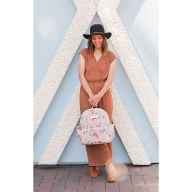 Petunia Pickle Bottom&reg; Little Mermaid Ace Backpack Diaper Bag in Pink. View a larger version of this product image.
