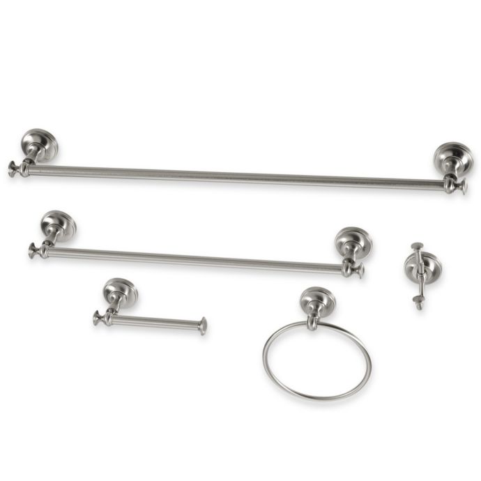 Gatco® Tavern Satin Nickel Bath Accessories | Bed Bath and ...