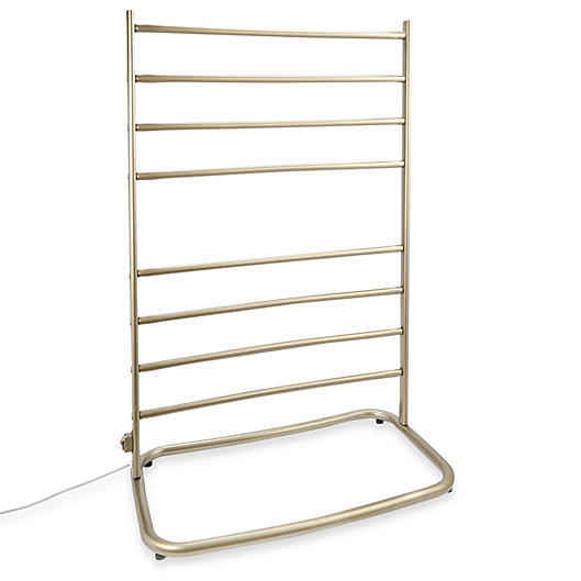 Alternate image 1 for Jerdon Hyde Park Freestanding Towel Warmer with Eight Bars