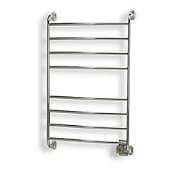 Jerdon Warmrails Kensington Wall Mount Towel Warmer with Eight Bars in Chrome