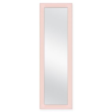 SALT&trade; Over the Door Mirror 16-Inch x 52-Inch in Blush. View a larger version of this product image.