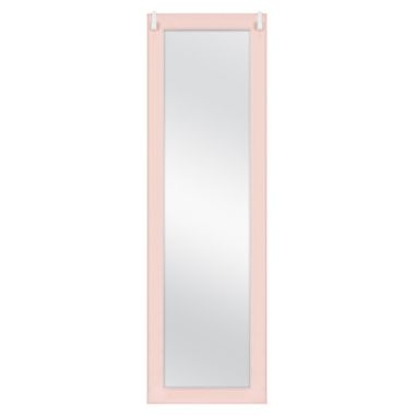 SALT&trade; Over the Door Mirror 16-Inch x 52-Inch in Blush. View a larger version of this product image.