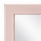 Alternate image 3 for SALT&trade; Over the Door Mirror 16-Inch x 52-Inch in Blush