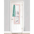 Alternate image 4 for SALT&trade; Over the Door Mirror 16-Inch x 52-Inch in Blush