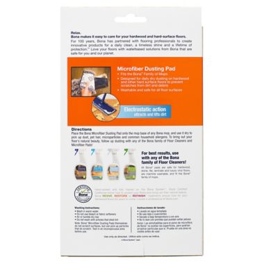 Bona&reg; Microfiber Dusting Pad. View a larger version of this product image.